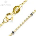 Zlatý řetízek z kombinovaného zlata