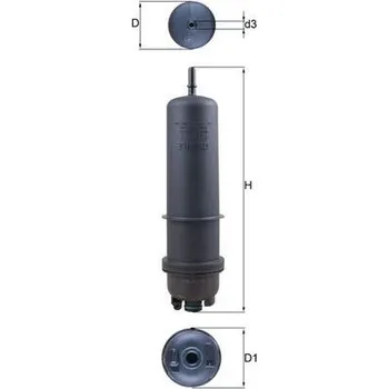 Filtr do auta Palivový filtr MAHLE KL 872/7