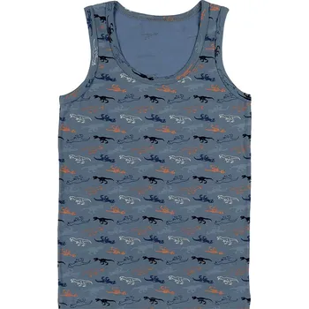 Nátělník EVONA a.s. Chlapecký nátělník se širokými ramínky F modrá - TILKO CHL F MODRÁ 134