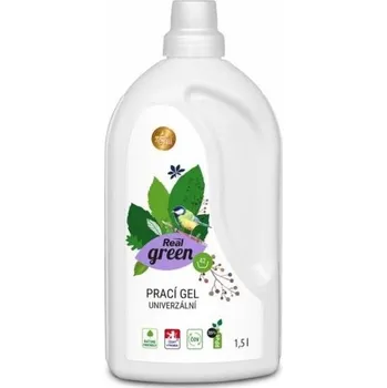 Prací gel Gel na praní Real Green, 1,5 l