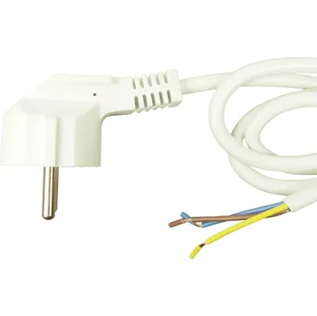 Prodlužovací kabel Cliff FCR72044 IEC kabel bílá 2 m