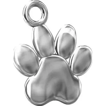 Přívěsek Šperky4U Stříbrný přívěšek tlapička - KST1080-M