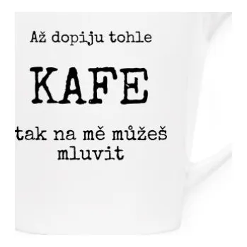 Hrnek kónický s potiskem Hrnek bílý Vtipný