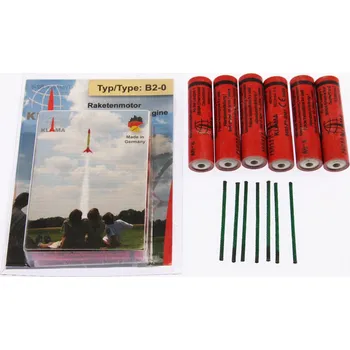 autíčko Klima raketový motor B2-0 (6ks) - KL-0220