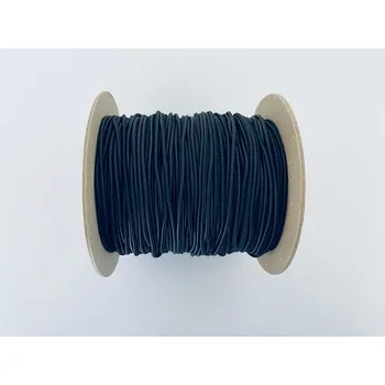 Klobouková guma černá 2mm (1m)