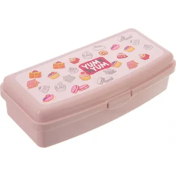 Dóza na potraviny Orion Box UH svač. Slim dortík 20,5x10x5,5 cm růžová