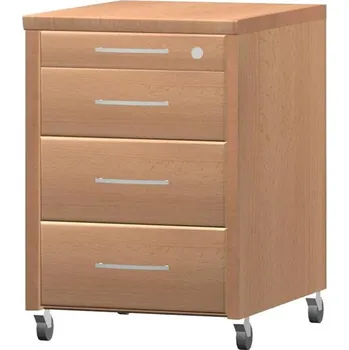 Zásuvkový kontejner Doplněk ke kanceláři Point typ K4Z BBP Dub bardolino Doprava ZDARMA.