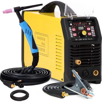Svářečka Svářecí invertor TIG | THF 238P AC/DC PRO-X | 200A /60% | hořák SR26 /4m