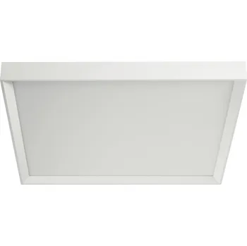 Linea Light Tara maxi, bílé stropní svítidlo, 58W LED 2700K stmívatelné phase-cut, 74x74cm