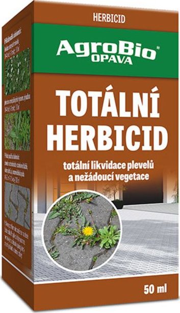 AgroBioOpava AgroBio Totální herbicid k hubení jednoletých a víceletých plevelů Objem: 50ml