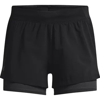 Dámské kraťasy kraťasy Under Armour IsoChill Run 2 In 1 - Black/Reflective M