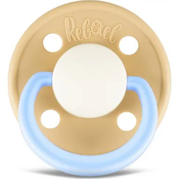 dudlíky Dudlík Rebael z přírodního kaučuku 1 ks - Dusty Pearly Elephant 0-6 měsíců (velikost 1)