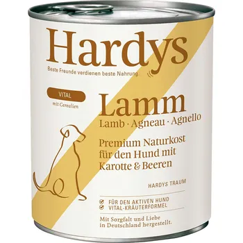 Krmivo pro psa Hardys Traum Basis No. 3 s jehněčím masem 6 × 800 g