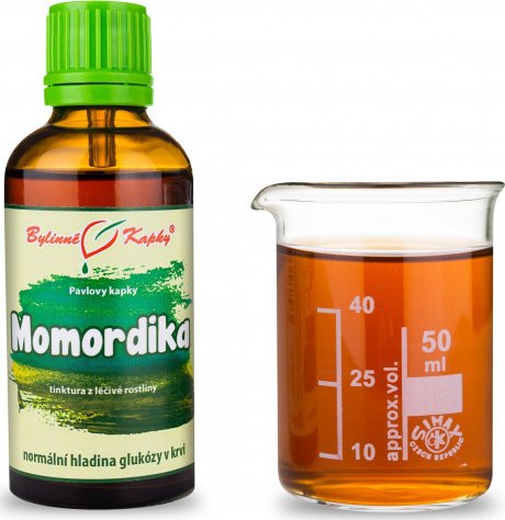 Bylinné kapky s.r.o. Momordika (hořká okurka) - tinktura 50 ml - Bylinné kapky