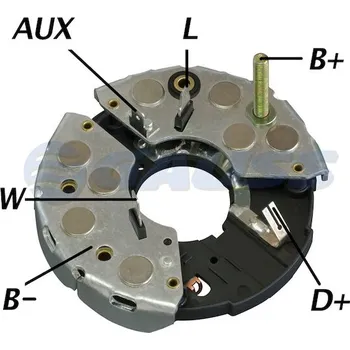 Alternátor Diodový blok alternátoru Bosch F000LD1006