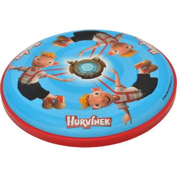 Frisbee Létající talíř Hurvínek 22 cm kšandy červený