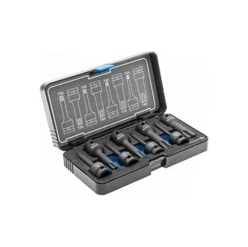 Gola hlavice Högert Sada nástrčných hlavic, rázových Torx 8 ks, 1/2”, CrMo