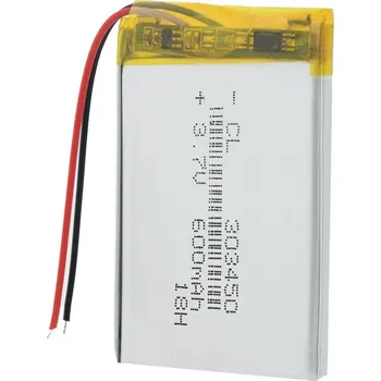 Li-Pol baterie 600mAh, 3.7V, 303450