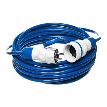 elektrický kabel Prodlužovací kabel PS-X1/IP 54/10M/3X2,5/H07BQ-F ( polyuretan) šedo-modrý