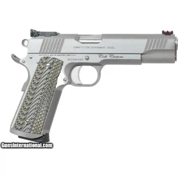 Airsoft Colt Pistole sam. Colt, Model: 1911 Custom Competition, Ráže: .45ACP, hl.: 5" (127mm), nerez