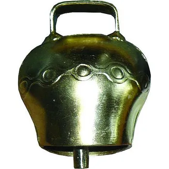 Chov hospodářského zvířete Pastevní zvonec - plechový mosazný 90 mm