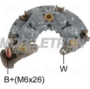 Alternátor Diodový blok alternátoru Denso 121000-3300 / 021580-4120