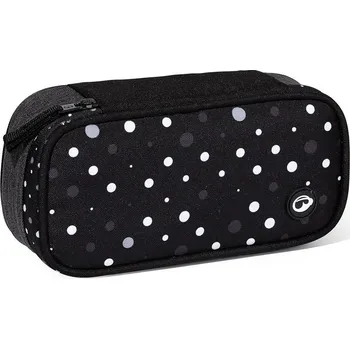 Penál Bagmaster studentský penál černo bílý FLICK 23 A