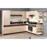 Kuchyňská linka MODENA I. rohová, Rijeka světlá tmavá