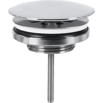 Sifon Designová umyvadlová průtoková výpusť 1 1/4" chrom