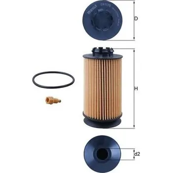 Olejový filtr Olejový filtr MAHLE OX 1175D