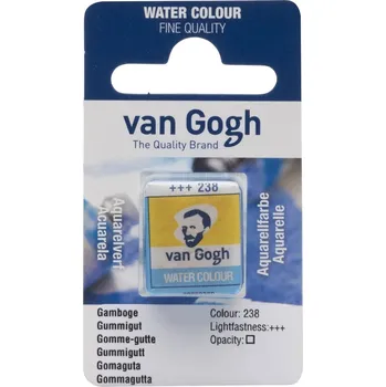 Vodová barva Akvarelová barva v půlpánvičce Van Gogh - 238 Gamboge