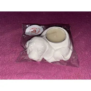 Svícen HandMade by VeJa Dárkově baleno - svícen pejsek se svíčkou