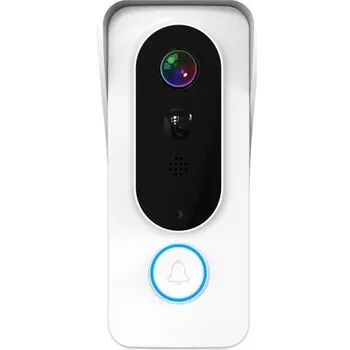 Domovní zvonek Chytrý bezdrátový video zvonek T32 bílý