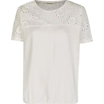 Dámská halenka BROADWAY NYC DÁMSKÁ BLŮZA DO GUMY JESSI - BÍLÁ XL