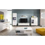 Piaski Obývací sestava Nordi A Barva: bílá