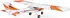 RC model letadla E-Flite EFL370001 RTF bílý/oranžový