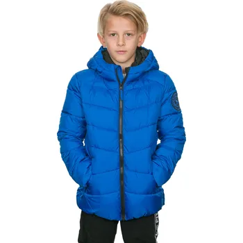 PitBull West Coast - dětská zimní bunda MOBLEY královsky modrá 134
