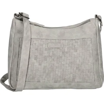 Kabelka Dámská crossbody kabelka Enrico Benetti Dakares - světle šedá
