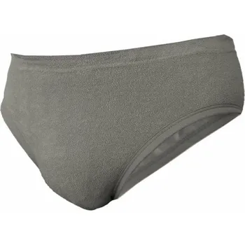 Slipy Pánské froté slipy BOR 901 šedá XXL