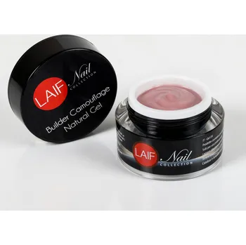 Umělé nehty Laif Stavební kamuflážní Natural UV/LED gel 15-50ml 15ml: 15ml