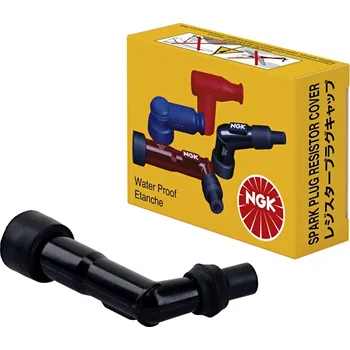 Zapalovací a žhavicí svíčka NGK fajfka na zapalovací svíčky (NR 8435) ohnutá(102) barva černá (voděodolná kryt) (NGK fajfka na zapalovací svíčky (NR 8435) ohnutá(102) barva černá (voděodolná kryt))