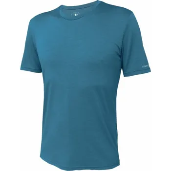 Pánské vlněné tričko, krátký rukáv KRAL 981 modrošedá 5XL