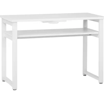 Psací stůl KOSMETICKÝ STŮL 22W BÍLÝ S TLUMIČEM MOMO S41