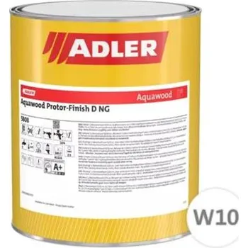 Lak na dřevo ADLER Aquaw. Protor-Finish D NG W10 bílá (Weiß, tönbar) 2,7 kg
