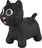 Nero Trade Tootiny Hooppy kočička, černá
