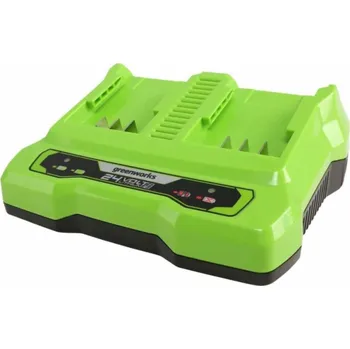 Nabíječka baterií Greenworks Greenworks nabíječka baterií, 2 porty, 24V, 2A