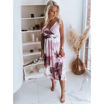 Dámské šaty Dámské šaty DSTREET CHANTELE BÍLORŮŽOVÁ S