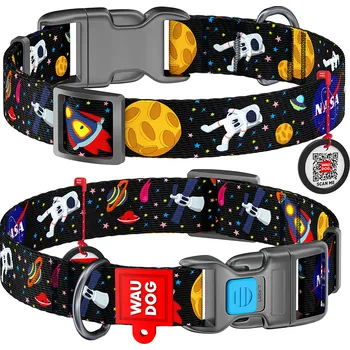 WAUDOG obojek nylonový NASA QR (37-58cm/2,5cm)