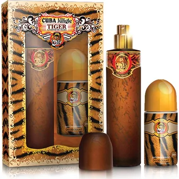 Parfém Cuba Cuba Jungle Tiger, Parfumovaná voda 100ml + Deostick 50ml Pre ženy Parfumovaná voda