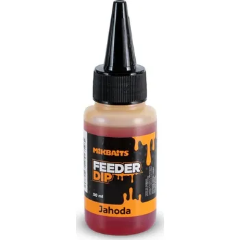 Návnadové aroma Mikbaits Feeder dip 50ml - Jahoda